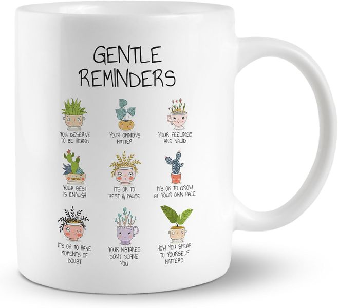 Gentle reminders-Father's day-Valentines-Mother's day-Christmas Mug