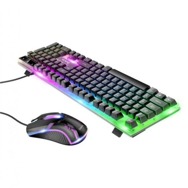 Hoco Gaming keyboard and mouse set with Backlit lighting GG-GM11