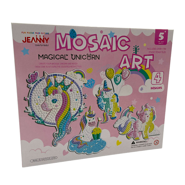 Mosaic Art Magical Unicorn Art &amp; Craft Set For Kids Jeanny