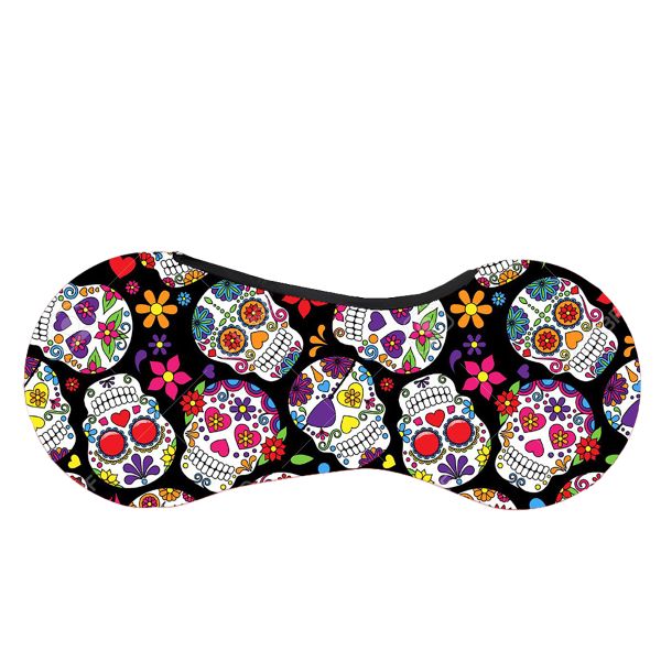 Bicycle Half-Cover Elastic Dustproof Cover - Colorful Skull