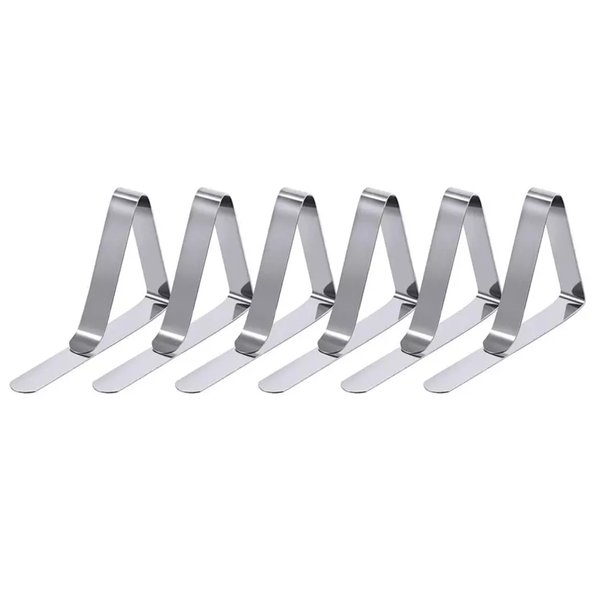 6 Pack Metal Tablecloth Clips- RK-17