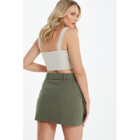 Green mini skirt outlet quiz