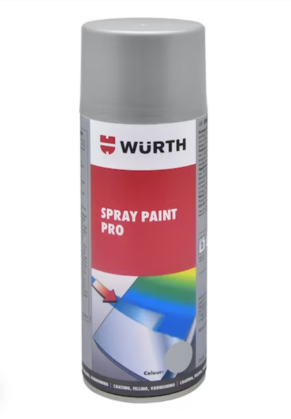 Wurth Matt Signal Grey Spray Paint 400ml