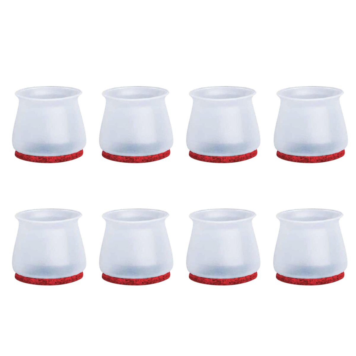 8 Pieces of Stretchable Universal-Fit Furniture Legs Slider & Floor Protectors
