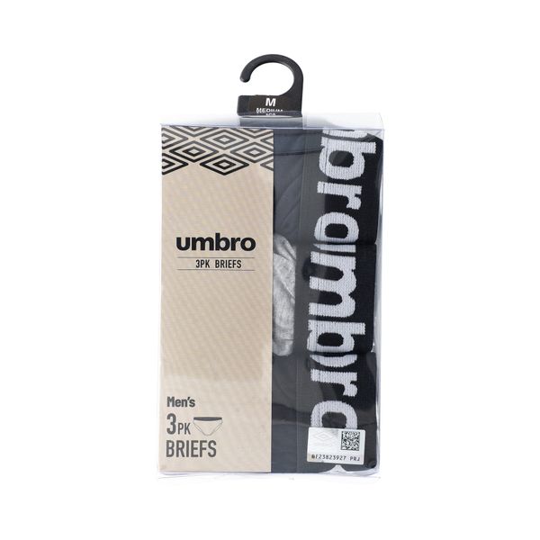 Umbro Men's 3 Pack Cotton Briefs