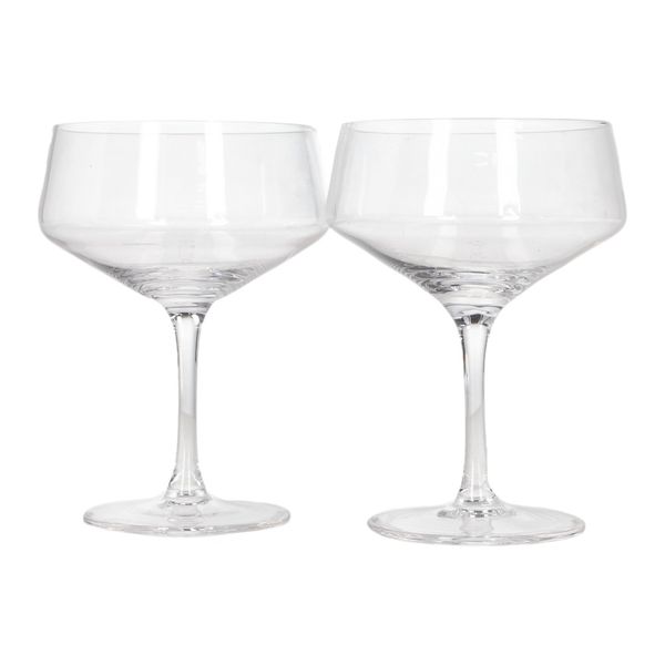 Danny Home Gin Saucer Glasses Set 12.5cm 2-piece
