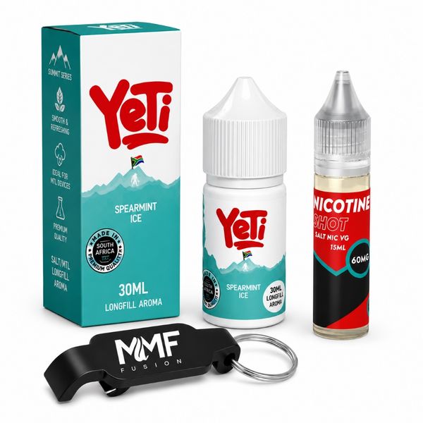 Yeti Series MMF E-Liquid 30ml Juice 30mg - Spearmint Ice