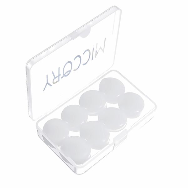InSync Silicone Gel - Sleep &amp; Swimming Earplugs (4 Pairs)