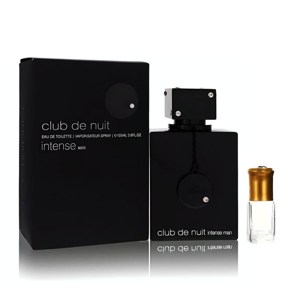 Club De Nuit Intense man Eau de Toilette - 105ml + (Perfume Oil Gift)