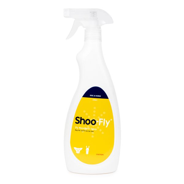 Shoo-Fly Repellent Spray For Dogs &amp; Horses - 750ml By Great Empire