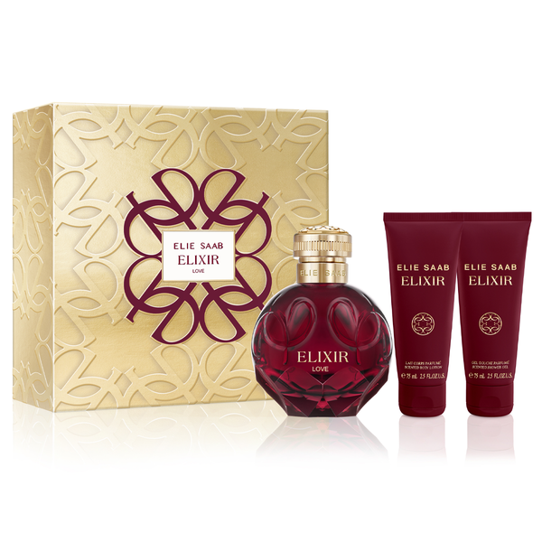 Elixir Love Xmas Gift Set (EDP 100 ML + Body Lotion 75ML + Shower Gel 75ML)