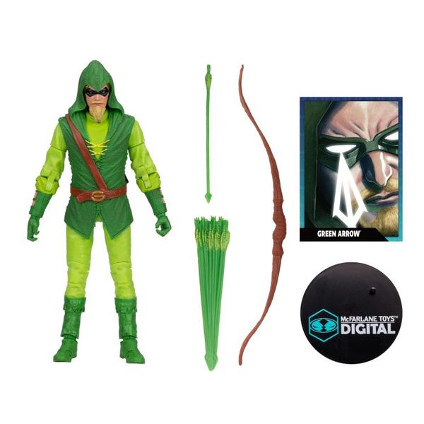 McFarlane DC Multiverse 7IN WV2 Classic Green Arrow Figure