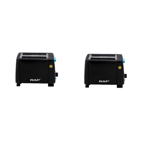 650W 2 Slice Toaster- 2 Pack