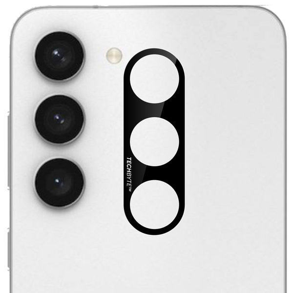 TechByte Glass Camera Lens Protector Compatible with Samsung Galaxy S23 +