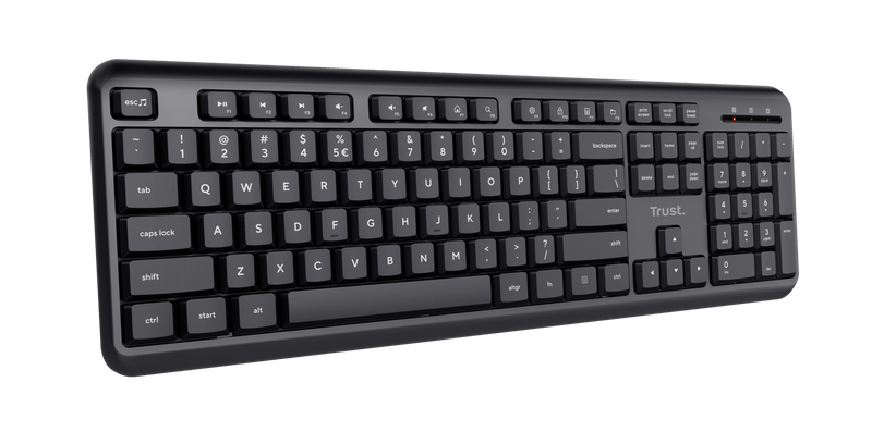 Trust Wireless Keyboard TK-350- Black