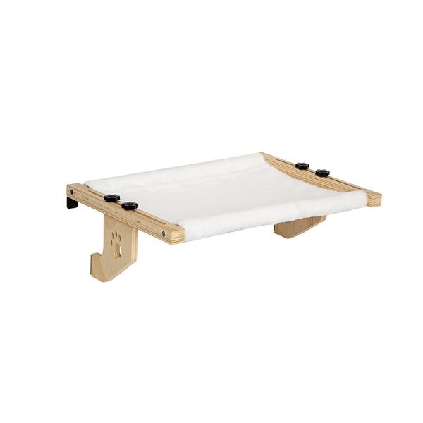 Cat Window Perch Cat Hammock Window Seat with Wood Frame for Cats Pets