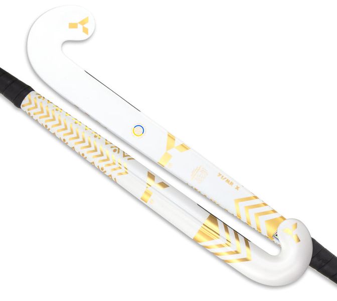Y1 MR X Low Bow Hockey Stick - White - 37.5