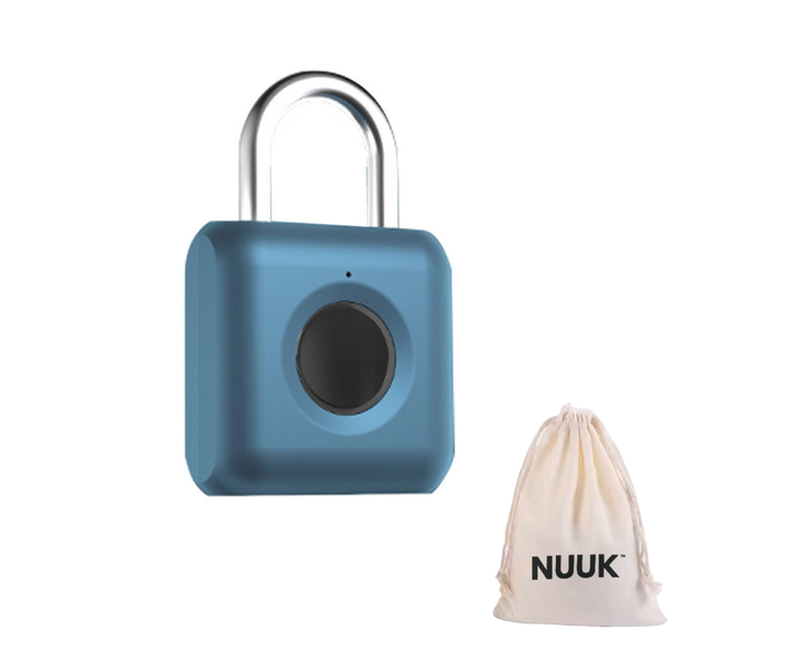 Smart Fingerprint ID Padlock with Drawstring Bag