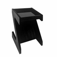 Zeus End Table Black by Click Furniture