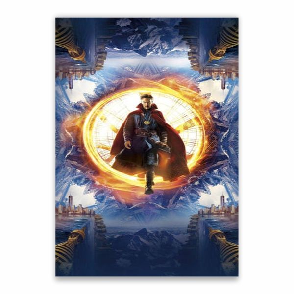 Dr Strange Through A Portal Poster - A1