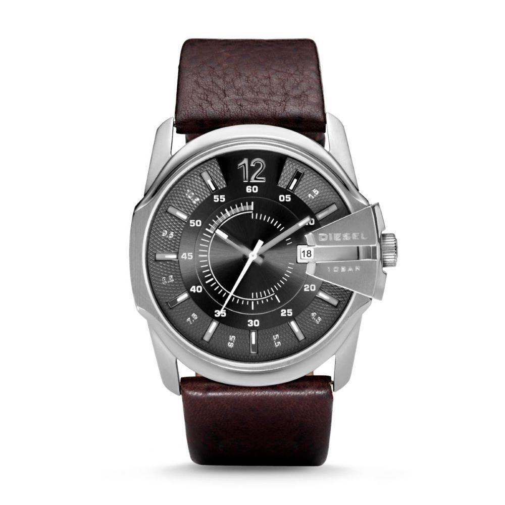 Diesel Brown leather watch-Dz1206 | Shop Today. Get it Tomorrow ...