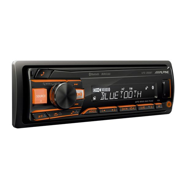 Alpine UTE-200BT Media Player with Bluetooth