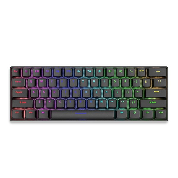 Office Accessories Gaming Keyboard Black Red Axis