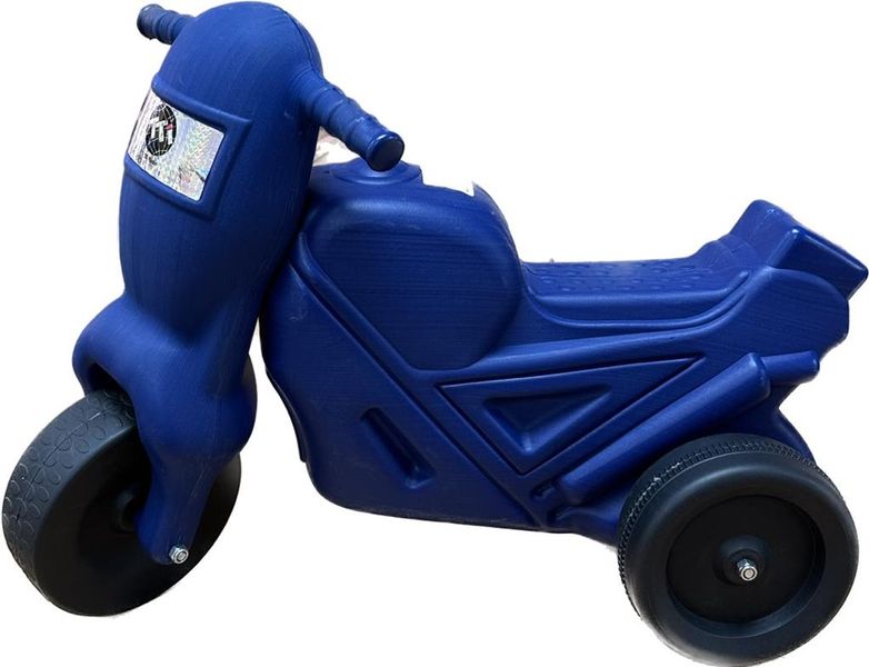 Blue Plastic Ride On Scooter