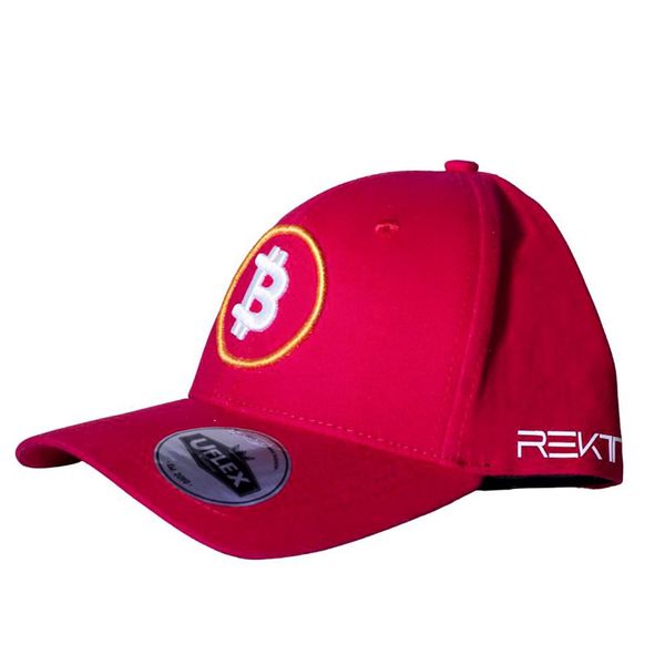 REKTT Mens Bitcoin Cap