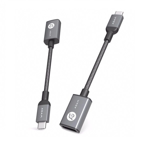Adam Elements CASA F13 - USB-C to USB Adapter - Grey