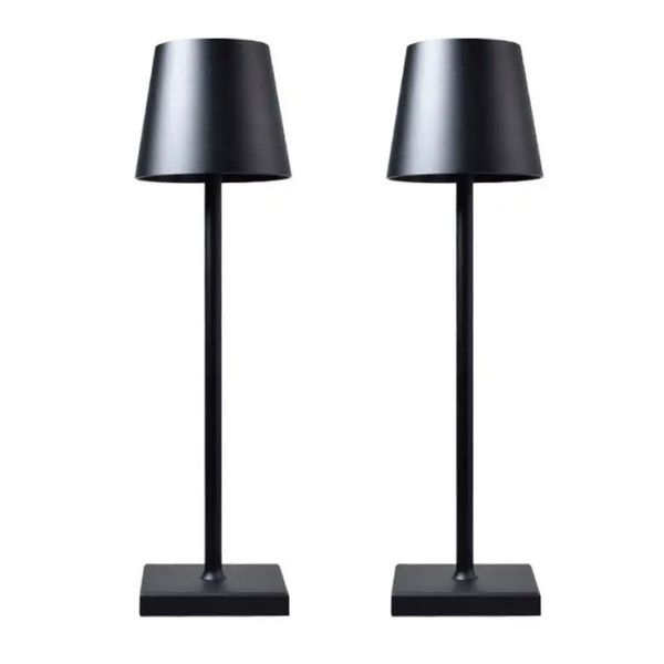 Luminee Rechargeable LED Table Lamp (2 Pack)