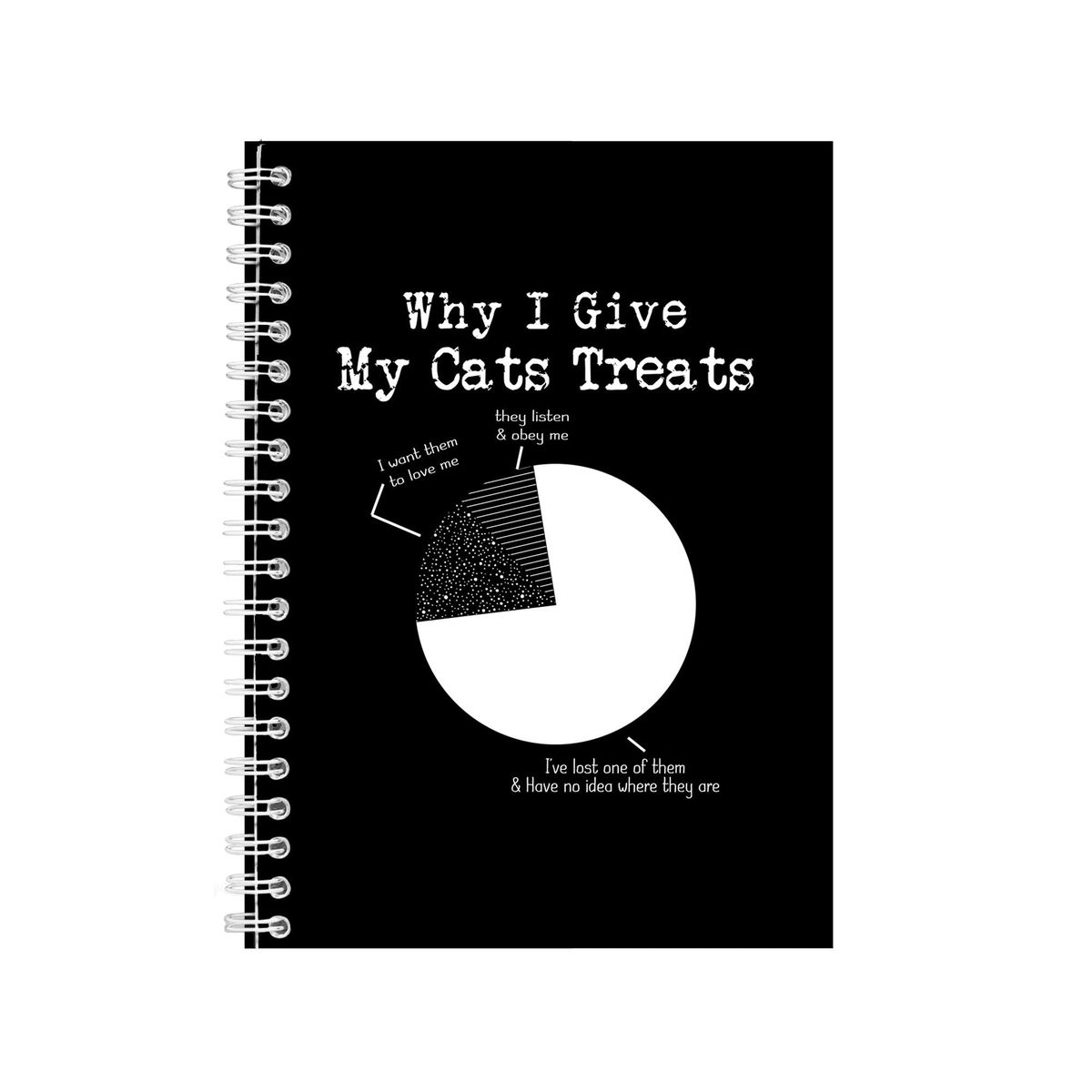 Cat Treats Notebook Pet Gift Idea A5 Notepad 122 Shop Today. Get it