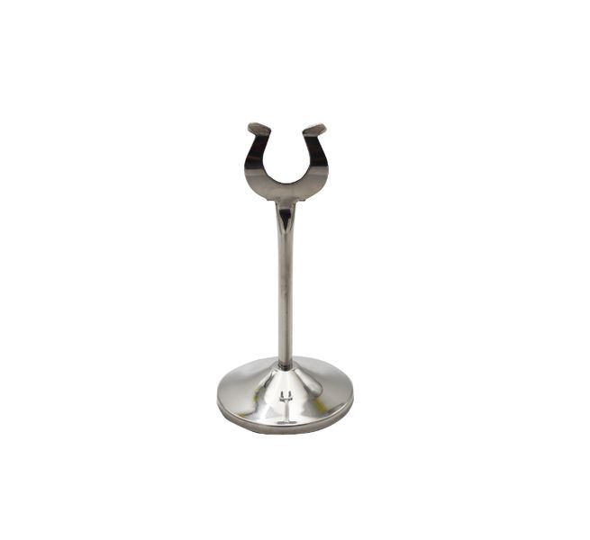 Stainless Steel Number Stand 16cm Silver