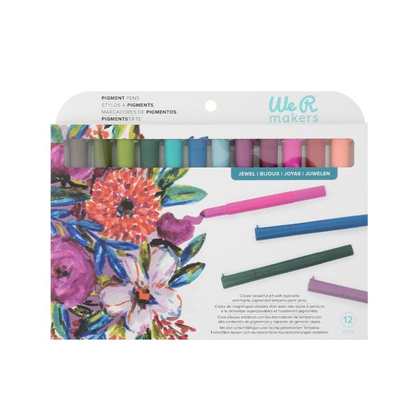 We R Makers Pigment Pens Jewel (12 piece)