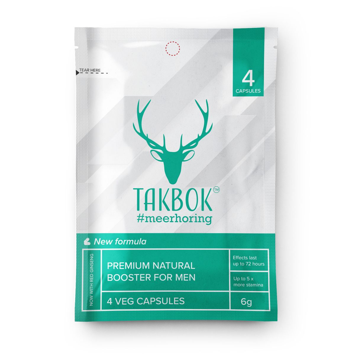 Takbok Male Erection Booster 4-Pack | Shop Today. Get it Tomorrow ...