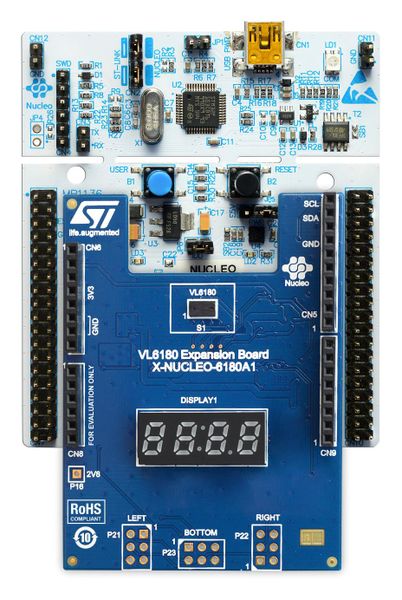 STMicroelectronics (P-NUCLEO-6180A1) Evaluation Kit, STM32F401RE, 32 Bit