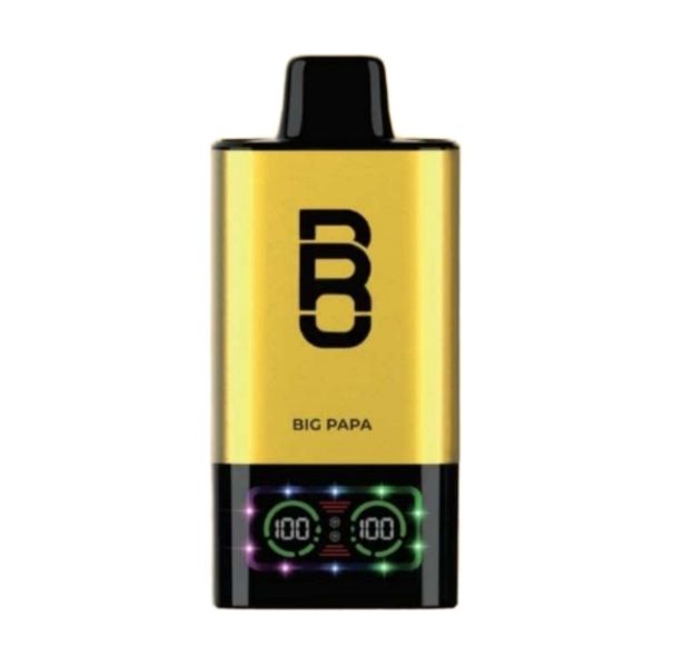 Bro Vapes Hookah Disposable DTL 60000 Puffs 50mg - Big Pappa