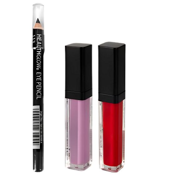 Glam Lip Gloss Duo (Red and Pink)