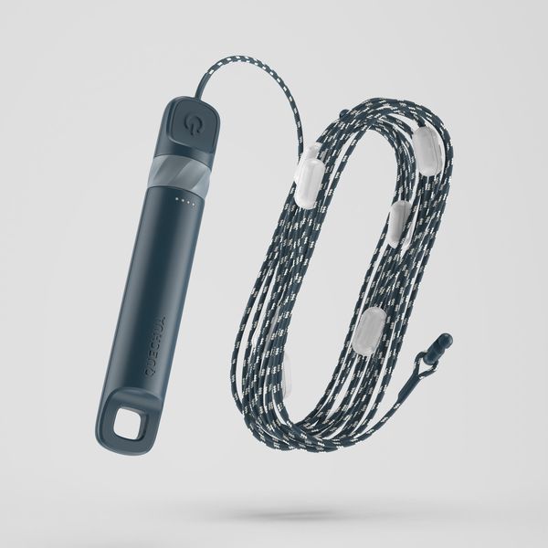 Quechua USB-C Rechargeable Camping String Lights 200 Lumens