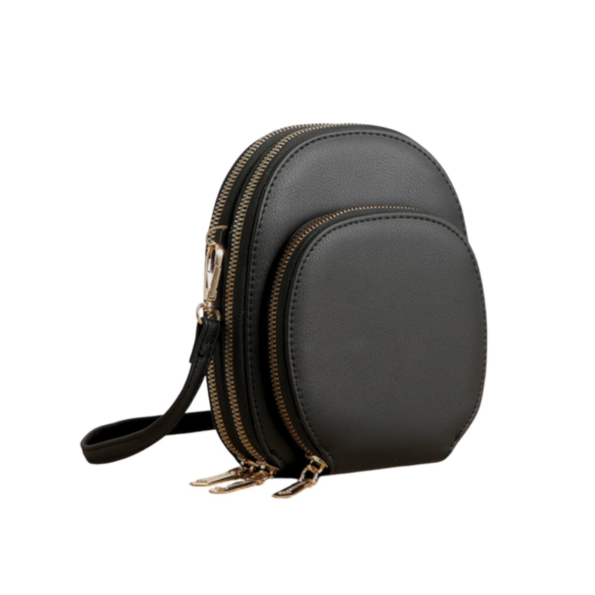 3-Pocket Faux Leather Crossbody Bag | Shop Today. Get it Tomorrow ...