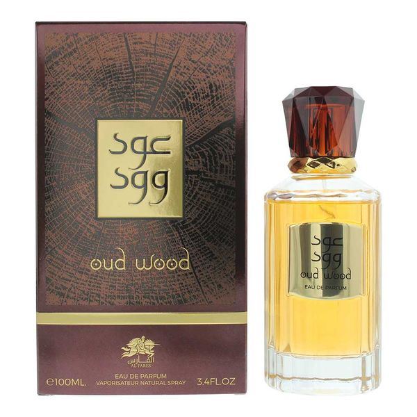 Al Fares Oud Wood Eau de Parfum 100ml (Parallel Import)