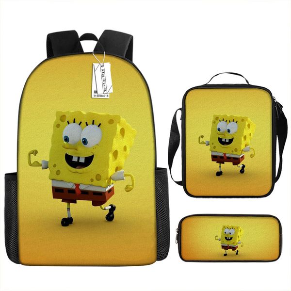 Lunch Box &amp; Pencil Case Combo Spongebob image