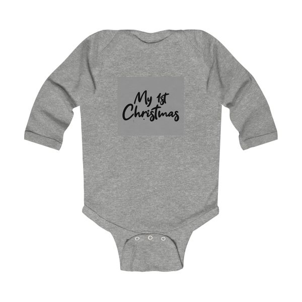 1st Christmas Baby Grow