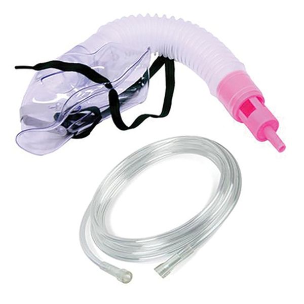Oxygen Mask 40% Adult With Tube x2