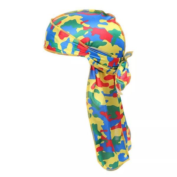 Durag Kings - Durag - Rainbow Camo - Silky Finish