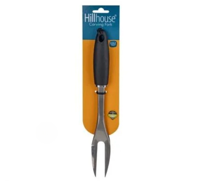 Ultra-Durable Stainless Steel Carving Fork - Sleek, Sharp, Reliable