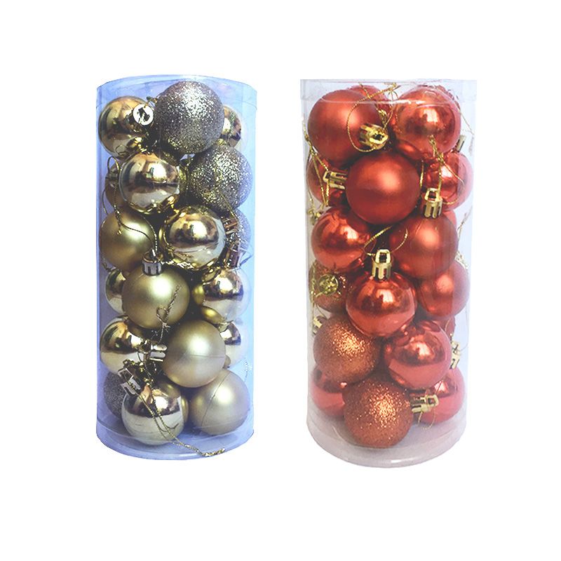 Christmas Tree Decorations Balls | Red and Gold