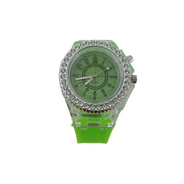 Silicone Strap Light Up Watch