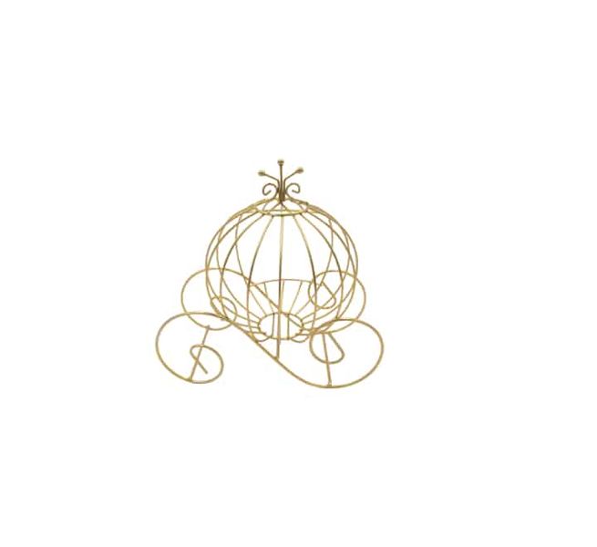 Steel Pumpkin Polished Candle Holder
