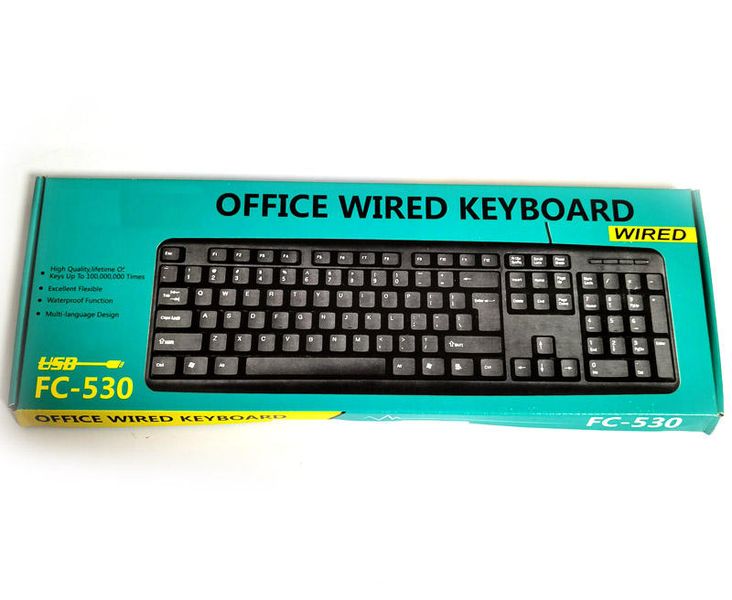 Wired Waterproof Keyboard - FC-530